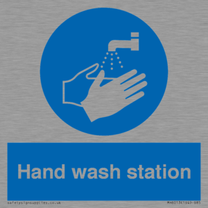 Hand wash station